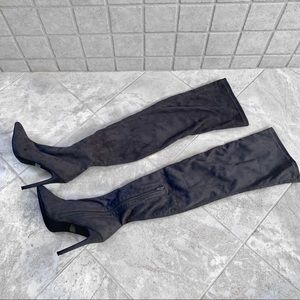 Liliana Gray Over the Knee Boots